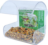 Window feeder plastic met 2 zuigers.