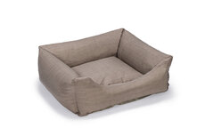 Beeztees Ligbed Sofixa - Hondenmand - Taupe -  65x60x20 cm