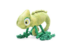Beeztees Jungle Kodi - Hondenspeelgoed - Pluche - Groen - 28x22x7 cm