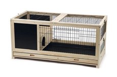 Beeztees Jez - Konijnenhok - Binnengebruik - Hout - 116x54x55,5 cm Beeztees Jez - Konijnenhok - Binnengebruik - Hout - 116x54x55,5 cm