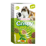 Crispy Toasties vegetables 150 gram - voor alle knaagdieren Crispy Toasties vegetables 150 gram - voor alle knaagdieren