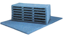 Japan Mat 200x100x3,8 cm Blauw