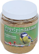 Boon 4-seizoenen vogelpindakaas meelwormen, 350 gram.