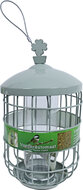 Boon voederautomaat metaal voor kleine vogels grijs/groen