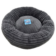 Kattenmand Donut Ø50 cm - Hondenmand - Antraciet