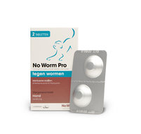 Exil No worm pro hond Medium 2 tabletten Anti wormenmiddel