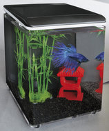 SuperFish Home 8 aquarium zwart