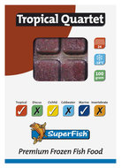 SuperFish Tropisch kwartet 100 gram diepvriesvoer