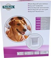 Staywell PetSafe hondendeur Medium 740 Wit Max schouderbreedte 219 mm Honden tot max. 18 kg