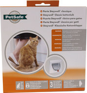 PetSafe Staywell Kattendeur 917 Wit Met tunnelstuk voor deuren