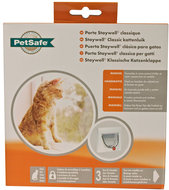 PetSafe Staywell Kattendeur 919 Wit Voor in glas of dunne panelen