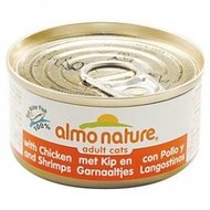 Almo Nature kip en garnaaltjes 70 gram