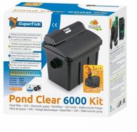 Superfish Pondclear kit 6000 filter/pomp/UVC